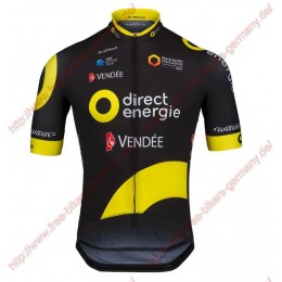 Radsport TEAM DIRECT ENERGIE 2018 Trikot Kurzarm Radsport TEAM DIRECT ENERGIE 2018 Trikot Kurzarm