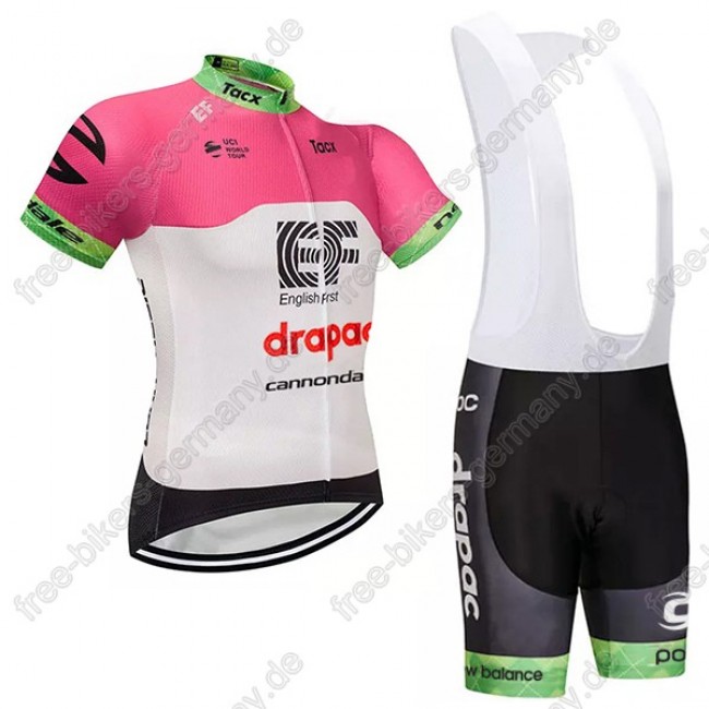 Cannondale Drapac rose Radbekleidung Satz Trikot Kurzarm+Trägerhosen  Cannondale Drapac rose Radbekleidung Satz Trikot Kurzarm+Trägerhosen