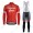 Profiteam 2018 TREK SEGAFREDO Pro rot Fahrradbekleidung Trikot Langarm+Lang Tr