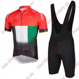 Profiteam 2018 Dubai Tour Sprint Radbekleidung Satz Trikot Kurzarm+Trägerh Profiteam 2018 Dubai Tour Sprint Radbekleidung Satz Trikot Kurzarm+Trägerh
