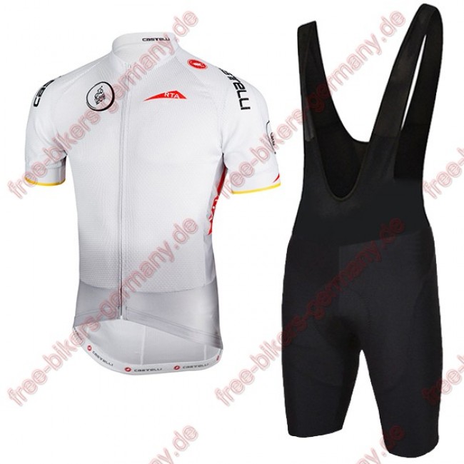 Profiteam 2018 Dubai Tour Weiß Radbekleidung Satz Trikot Kurzarm+Trägerh Profiteam 2018 Dubai Tour Weiß Radbekleidung Satz Trikot Kurzarm+Trägerh
