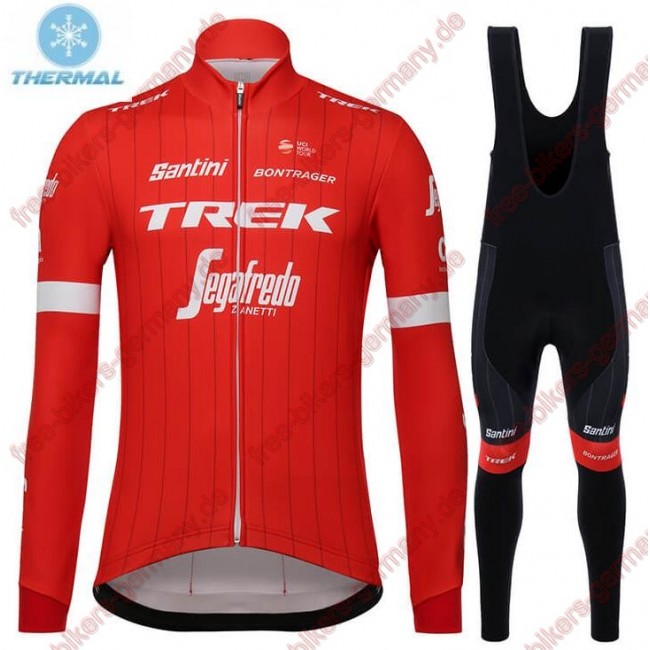 Profiteam 2018 Trek Segafredo rot thermique Fahrradbekleidung Trikot Langarm+Lang Tr Profiteam 2018 Trek Segafredo rot thermique Fahrradbekleidung Trikot Langarm+Lang Tr