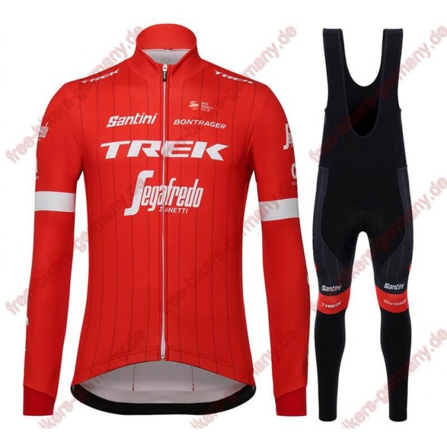 Profiteam 2018 Trek Segafredo rot Fahrradbekleidung Trikot Langarm+Lang Tr Profiteam 2018 Trek Segafredo rot Fahrradbekleidung Trikot Langarm+Lang Tr