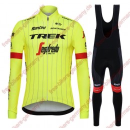 Profiteam 2018 Trek Segafredo fluo gelb Fahrradbekleidung Trikot Langarm+Lang Tr Profiteam 2018 Trek Segafredo fluo gelb Fahrradbekleidung Trikot Langarm+Lang Tr