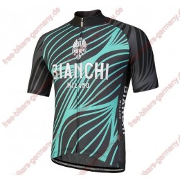 Profiteam 2018 Bianchi Milano Caina Blau Trikot Kurzarm Profiteam 2018 Bianchi Milano Caina Blau Trikot Kurzarm