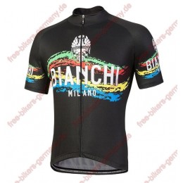 Profiteam 2018 Bianchi Milano Misegna schwarz Trikot Kurzarm Profiteam 2018 Bianchi Milano Misegna schwarz Trikot Kurzarm