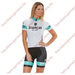 Profiteam 2018 Bianchi Milano Nevola Weiß Damen Fahrradbekleidung Trikot Kurzarm+Radhose Profiteam 2018 Bianchi Milano Nevola Weiß Damen Fahrradbekleidung Trikot Kurzarm+Radhose
