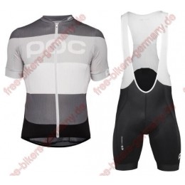 Profiteam 2018 POC Essential steel multi grey Radbekleidung Satz Trikot Kurzarm+Trägerhosen Sets Profiteam 2018 POC Essential steel multi grey Radbekleidung Satz Trikot Kurzarm+Trägerhosen Sets