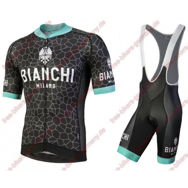 Profiteam 2018 Bianchi Milano Venteno Radbekleidung Satz Trikot Kurzarm+Trägerhosen Sets Profiteam 2018 Bianchi Milano Venteno Radbekleidung Satz Trikot Kurzarm+Trägerhosen Sets