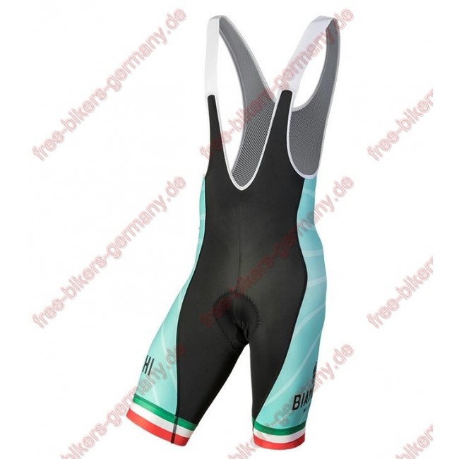 Profiteam 2018 Bianchi Milano Tiera Blau schwarz Trägerhosen Set Profiteam 2018 Bianchi Milano Tiera Blau schwarz Trägerhosen Set