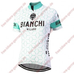 Profiteam 2018 Bianchi Milano Nevola Weiß Damen Trikot Kurzarm Profiteam 2018 Bianchi Milano Nevola Weiß Damen Trikot Kurzarm