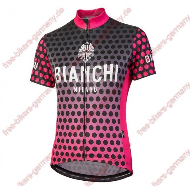 Profiteam 2018 Bianchi Milano Gravina pink Damen Trikot Kurzarm Profiteam 2018 Bianchi Milano Gravina pink Damen Trikot Kurzarm