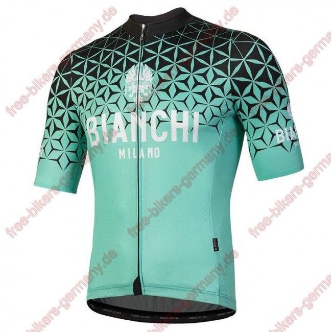Profiteam 2018 Bianchi Milano Conca Blau Trikot Kurzarm Profiteam 2018 Bianchi Milano Conca Blau Trikot Kurzarm