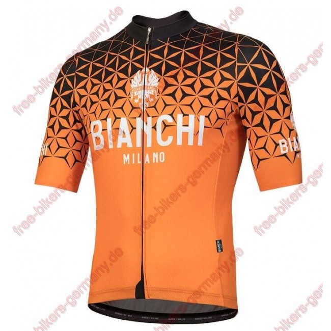 Profiteam 2018 Bianchi Milano Conca orange Trikot Kurzarm Profiteam 2018 Bianchi Milano Conca orange Trikot Kurzarm