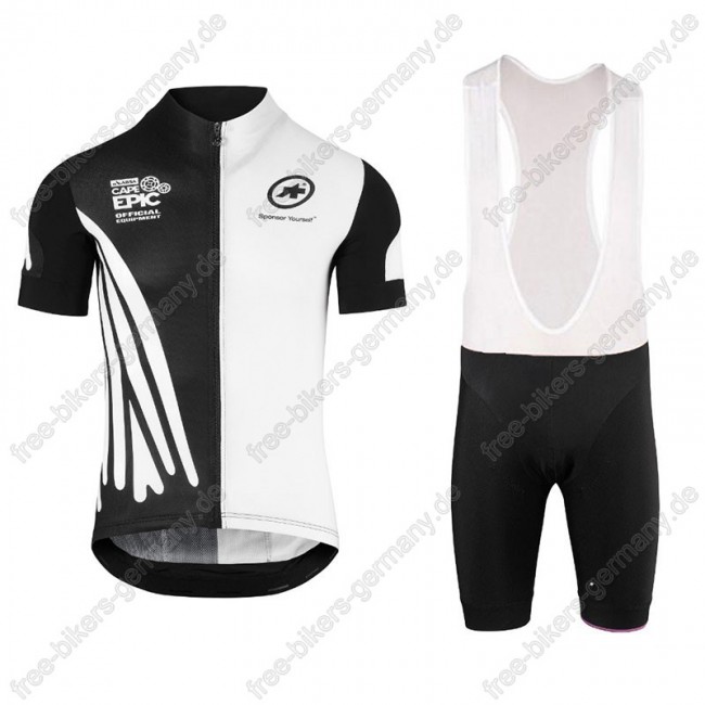 Assos SS.Capeepicx Radbekleidung Satz Trikot Kurzarm+Trägerhosen Set schwarz W Assos SS.Capeepicx Radbekleidung Satz Trikot Kurzarm+Trägerhosen Set schwarz W
