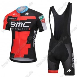 BMC Radbekleidung Satz Trikot Kurzarm+Trägerhosen Set schw BMC Radbekleidung Satz Trikot Kurzarm+Trägerhosen Set schw