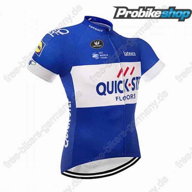 Quick Step Floors blau Trikot Kurzarm 2018 Quick Step Floors blau Trikot Kurzarm 2018