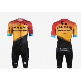 Fahrradbekleidung Radsport 2020 Bahrain McLaren Radbekleidung Satz Trikot Kurzarm+Fahrradhose Se Fahrradbekleidung Radsport 2020 Bahrain McLaren Radbekleidung Satz Trikot Kurzarm+Fahrradhose Se