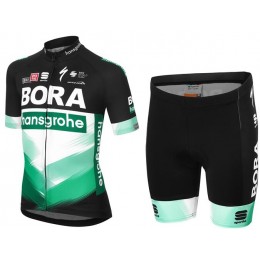 Fahrradbekleidung Radsport 2020 BORA-hansgrohe Kinder Radbekleidung Satz Trikot Kurzarm+Fahrradhose Se
