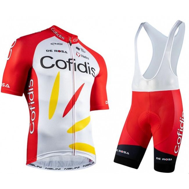 Fahrradbekleidung Radsport 2020 COFIDIS SOLUTIONS CREDITS Radbekleidung Satz Trikot Kurzarm+Trägerhosen Se Fahrradbekleidung Radsport 2020 COFIDIS SOLUTIONS CREDITS Radbekleidung Satz Trikot Kurzarm+Trägerhosen Se