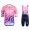 Fahrradbekleidung Radsport 2020 EF Education First Radbekleidung Satz Trikot Kurzarm+Trägerhosen Se