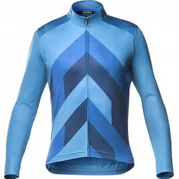 Fahrradbekleidung Radsport 2020 MAVIC Cosmic Graphic Trikot Langarmblau Fahrradbekleidung Radsport 2020 MAVIC Cosmic Graphic Trikot Langarmblau