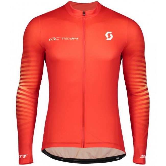 Fahrradbekleidung Radsport 2020 SCOTT RC TEAM 10 Trikot Langarmrot Fahrradbekleidung Radsport 2020 SCOTT RC TEAM 10 Trikot Langarmrot