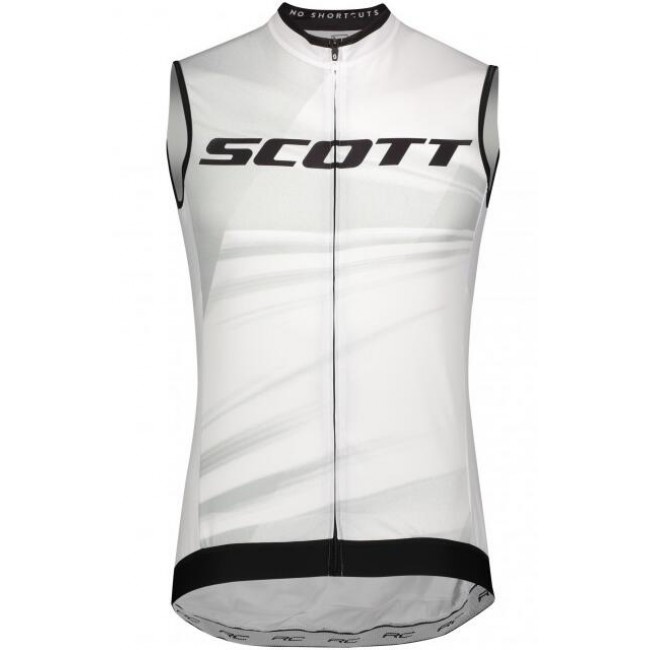 Fahrradbekleidung Radsport 2020 SCOTT RC Pro maglia senza maniche Weiß Fahrradbekleidung Radsport 2020 SCOTT RC Pro maglia senza maniche Weiß