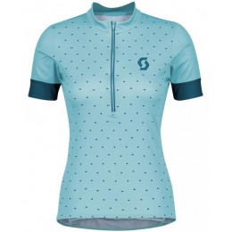 Fahrradbekleidung Radsport 2020 Damen SCOTT Endurance 20 Trikot Kurzarm Outlet blau