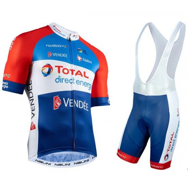 Fahrradbekleidung Radsport 2020 Team Total Direct Energie Radbekleidung Satz Trikot Kurzarm+Trägerhosen Se Fahrradbekleidung Radsport 2020 Team Total Direct Energie Radbekleidung Satz Trikot Kurzarm+Trägerhosen Se
