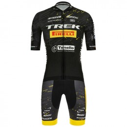 Fahrradbekleidung Radsport 2020 TREK PIRELLI Set Radbekleidung Satz Trikot Kurzarm+Fahrradhose Se