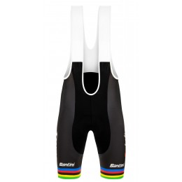 Fahrradbekleidung Radsport 2020 TREK-SEGAFREDO Road bike world champion Trägerhosen Set