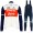 Fahrradbekleidung Radsport 2020 TREK-SEGAFREDO Set Trikot Langarm+ Trägerh