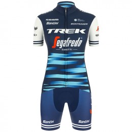 Fahrradbekleidung Radsport 2020 TREK-SEGAFREDO Damen Radbekleidung Satz Trikot Kurzarm+Fahrradhose Se