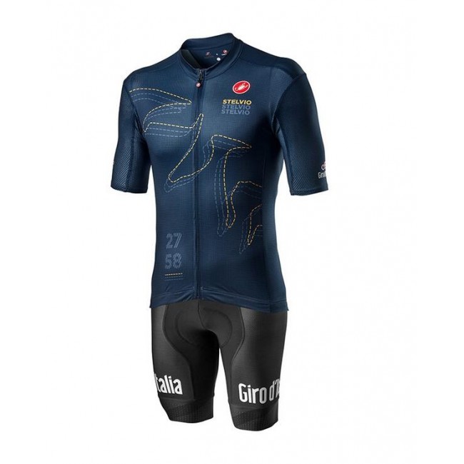 Fahrradbekleidung Radsport 2020 GIRO D'ITALIA Stelvio Radbekleidung Satz Trikot Kurzarm+Trägerhosen Set Outl Fahrradbekleidung Radsport 2020 GIRO D'ITALIA Stelvio Radbekleidung Satz Trikot Kurzarm+Trägerhosen Set Outl