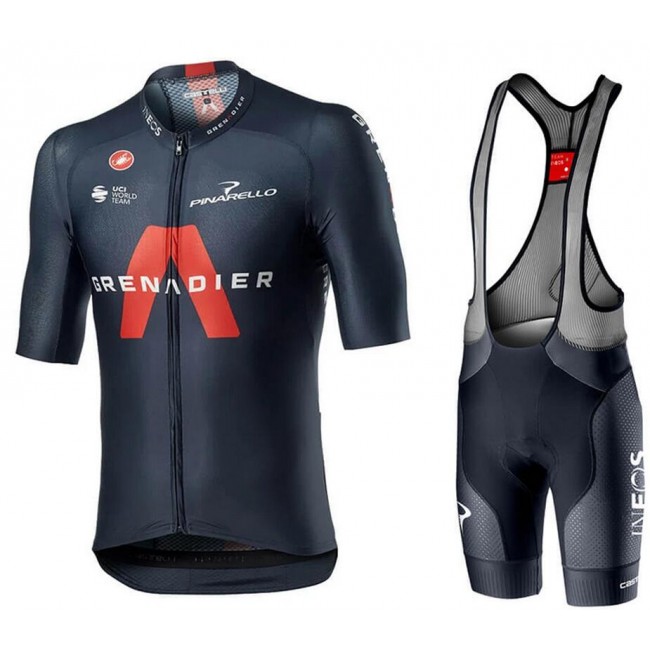 Fahrradbekleidung Radsport 2020 INEOS GRENADIER Aero Race 6.1 Radbekleidung Satz Trikot Kurzarm+Trägerhosen Set Outl Fahrradbekleidung Radsport 2020 INEOS GRENADIER Aero Race 6.1 Radbekleidung Satz Trikot Kurzarm+Trägerhosen Set Outl