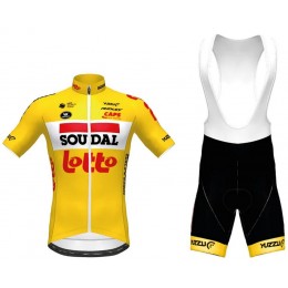 Fahrradbekleidung Radsport 2020 Lotto Soudal TdF Radbekleidung Satz Trikot Kurzarm+Trägerhosen Set Outlet Ge Fahrradbekleidung Radsport 2020 Lotto Soudal TdF Radbekleidung Satz Trikot Kurzarm+Trägerhosen Set Outlet Ge