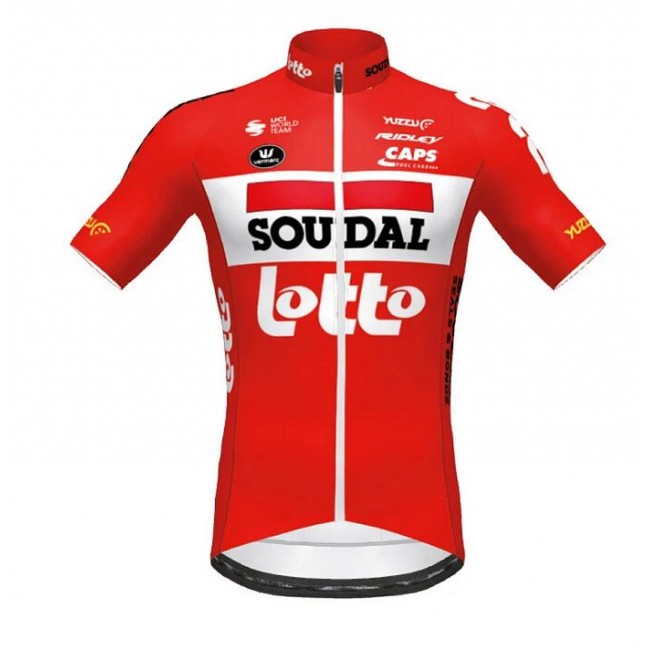 Fahrradbekleidung Radsport 2020 Lotto Soudal TdF Trikot Kurzarm Outlet rot We Fahrradbekleidung Radsport 2020 Lotto Soudal TdF Trikot Kurzarm Outlet rot We