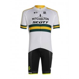 Fahrradbekleidung Radsport 2020 MITCHELTON SCOTT Australian Champion Radbekleidung Satz Trikot Kurzarm+Trägerhosen S Fahrradbekleidung Radsport 2020 MITCHELTON SCOTT Australian Champion Radbekleidung Satz Trikot Kurzarm+Trägerhosen S