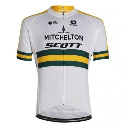 Fahrradbekleidung Radsport 2020 MITCHELTON SCOTT Australian Champion Trikot Kurzarm Outl Fahrradbekleidung Radsport 2020 MITCHELTON SCOTT Australian Champion Trikot Kurzarm Outl