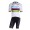 Fahrradbekleidung Radsport 2020 MOVISTAR TEAM World Champion Radbekleidung Satz Trikot Kurzarm+Trägerhosen Set Outl
