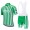 Fahrradbekleidung Radsport 2020 Real Betis Radbekleidung Satz Trikot Kurzarm+Trägerhosen Set Outl