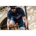 NICANDRO Radtrikot kurzarm blau