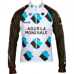 AG2R LA MONDIALE 2015 Fahrrad Winterjacke-Radsport-Profi-Team AG2R LA MONDIALE 2015 Fahrrad Winterjacke-Radsport-Profi-Team