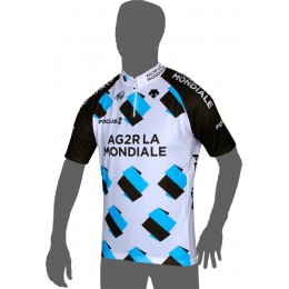 AG2R LA MONDIALE 2014 Kurzarmtrikot (kurzer Reißverschluss) Radsport-Profi-Team AG2R LA MONDIALE 2014 Kurzarmtrikot (kurzer Reißverschluss) Radsport-Profi-Team