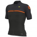 ALE BRIDGE Radtrikot kurzarm schwarz