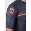 ALE BRIDGE Radtrikot kurzarm schwarz