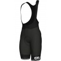Übergröße ALE CORSA Trägerhose kurz schwarz/weiß