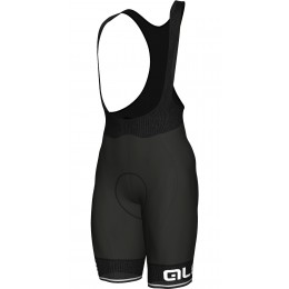 Übergröße ALE CORSA Trägerhose kurz schwarz/weiß