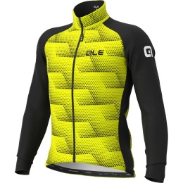 ALE SHARP Winter Fahrradjacke schwarz/neongelb ALE SHARP Winter Fahrradjacke schwarz/neongelb